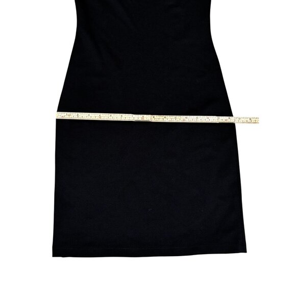 Black Sleeveless Bodycon Midi Dress By Moda Intl - Picture 8 of 8